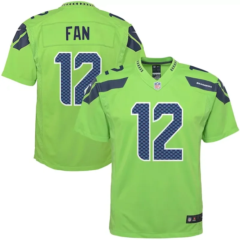 Jim Zorn Seattle Seahawks Throwback Retired Player Game Jersey Royal - Image 4
