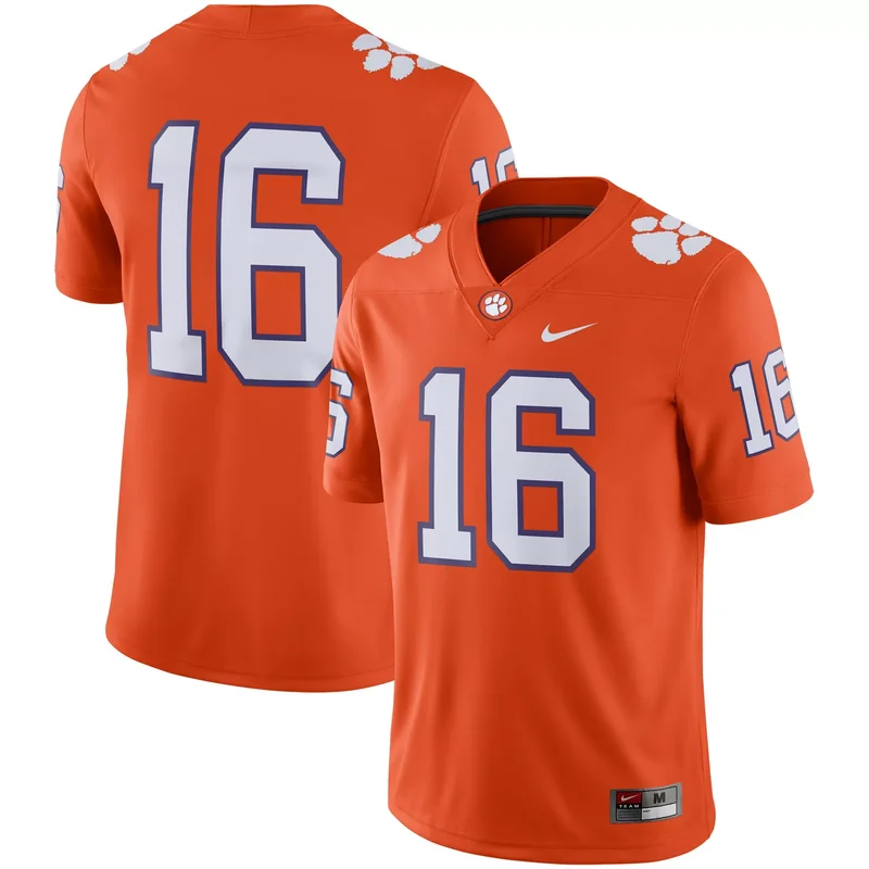 #16 Clemson Tigers Jersey - Orange