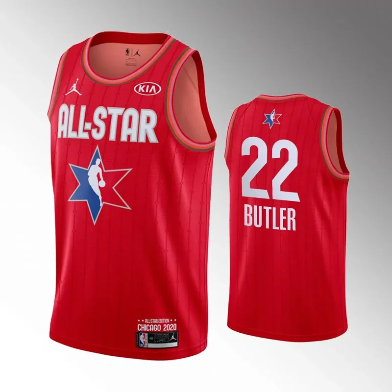 2020 NBA All Star #21 Embiid Red Limited Edition Basketball jersey - Image 3