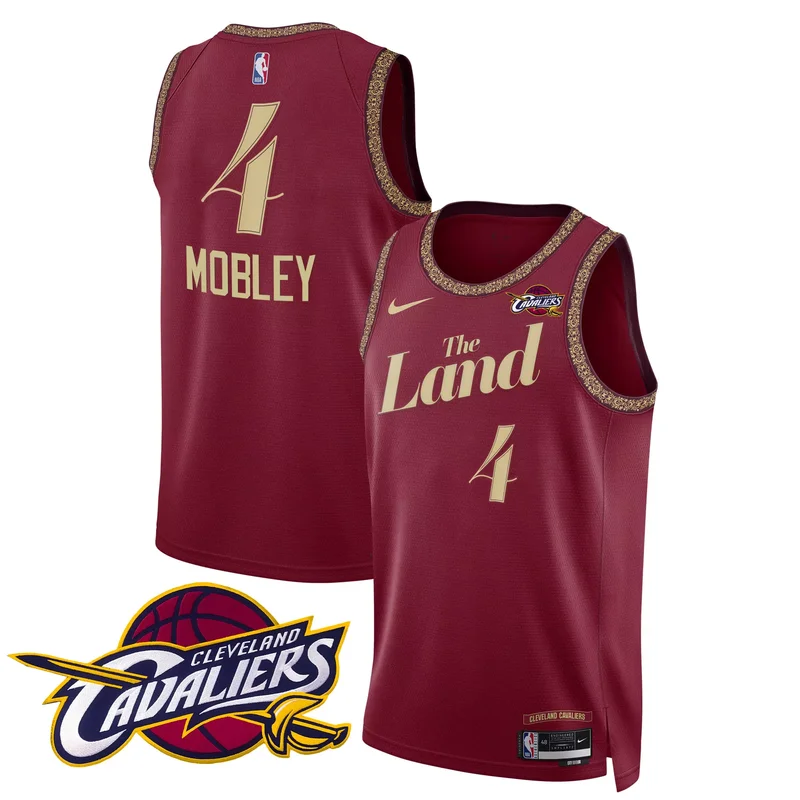 23 24 City Evan Mobley cleveland cavaliers swingman jersey v2 all stitched