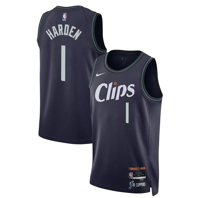 23 24 City James Harden los angeles clippers swingman jersey all stitched