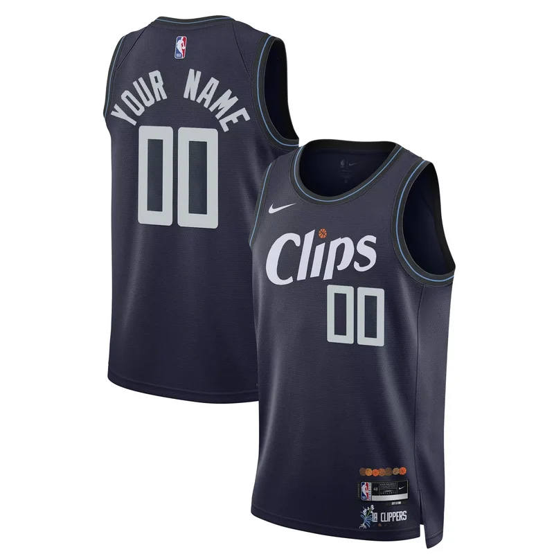 Icon Ivica Zubac los angeles clippers swingman jersey all stitched - Image 4