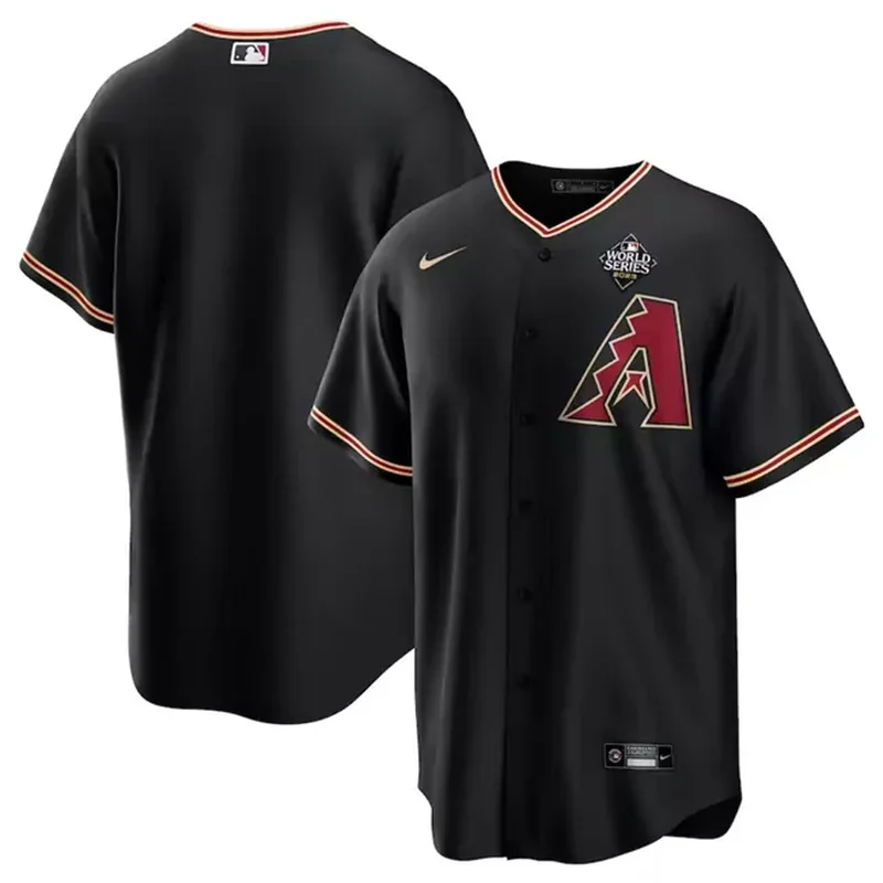 Arizona Diamondbacks Blank Black 2023 World Series Cool Base Stitched Baseball Baseball jersey