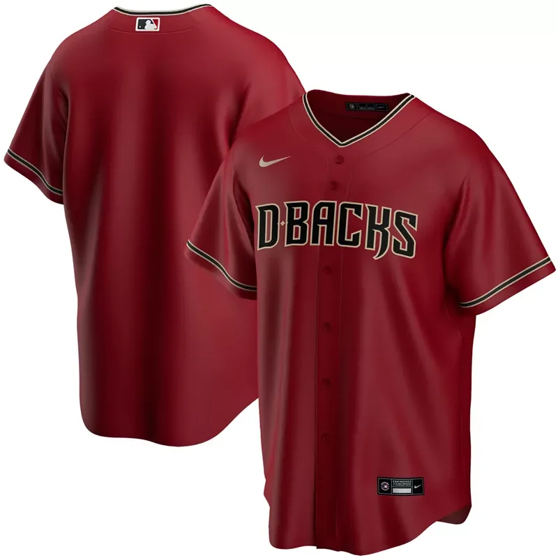 Arizona Diamondbacks Red Alternate 2020 Team Baseball jersey