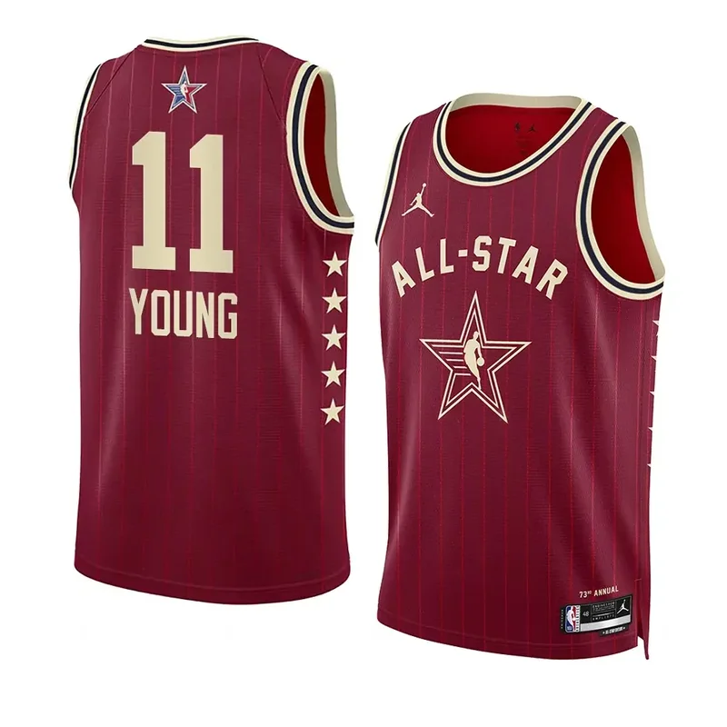 Atlanta Hawks #10 Zaccharie Risacher 2024 NBA Draft Fast Break Player Icon Edition Red Basketball jersey - Image 5