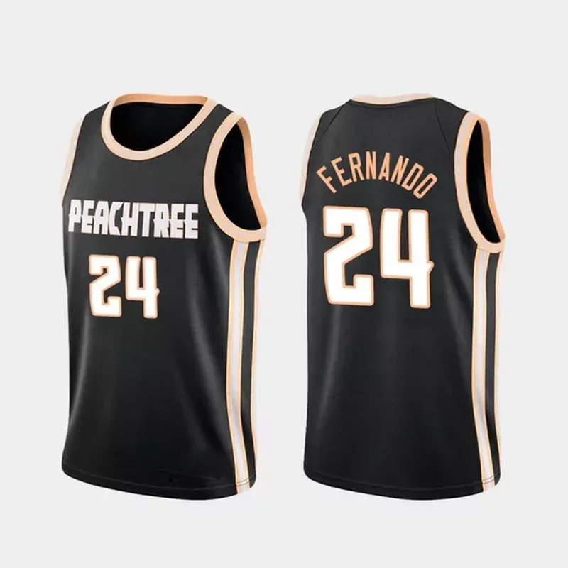 Atlanta Hawks 12 De'Andre Hunter 2021 City Edition City Edition Basketball jersey - Image 3