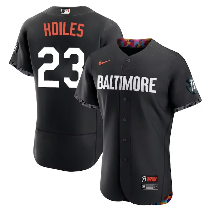 Baltimore Orioles #6 Ryan Mountcastle Black 2023 City Connect Cool Base Baseball jersey - Image 4