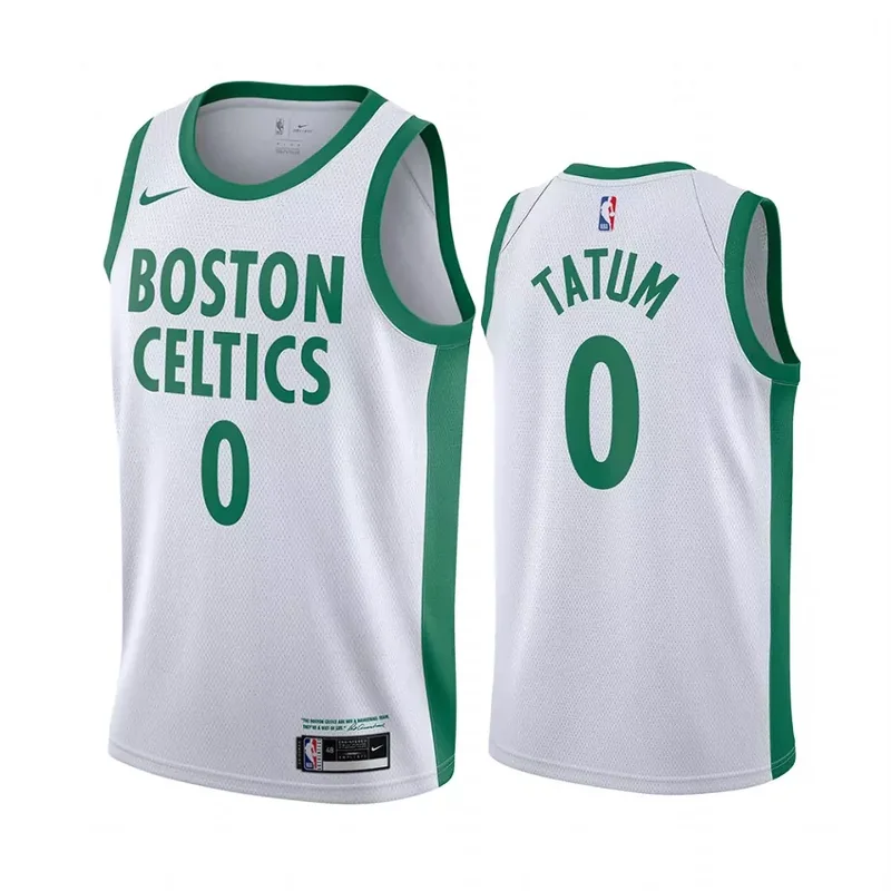 Boston Celtics #0 Jayson Tatum 2021 Celtics No. 0 City Edition Basketball jersey