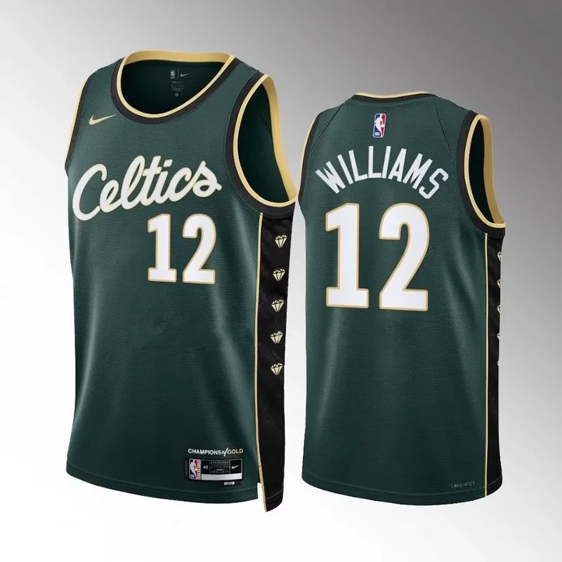 Boston Celtics #11 Payton Pritchard green city edition Basketball jersey - Image 4
