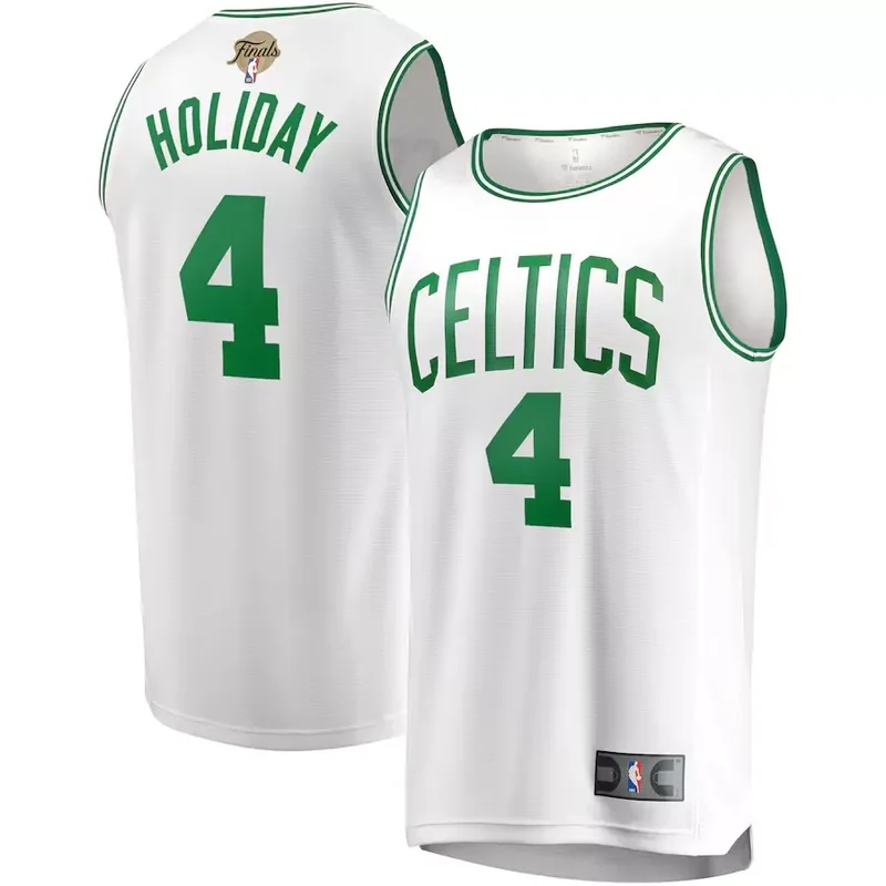 Boston Celtics #4 Jrue Holiday 2024 NBA Finals Basketball jersey