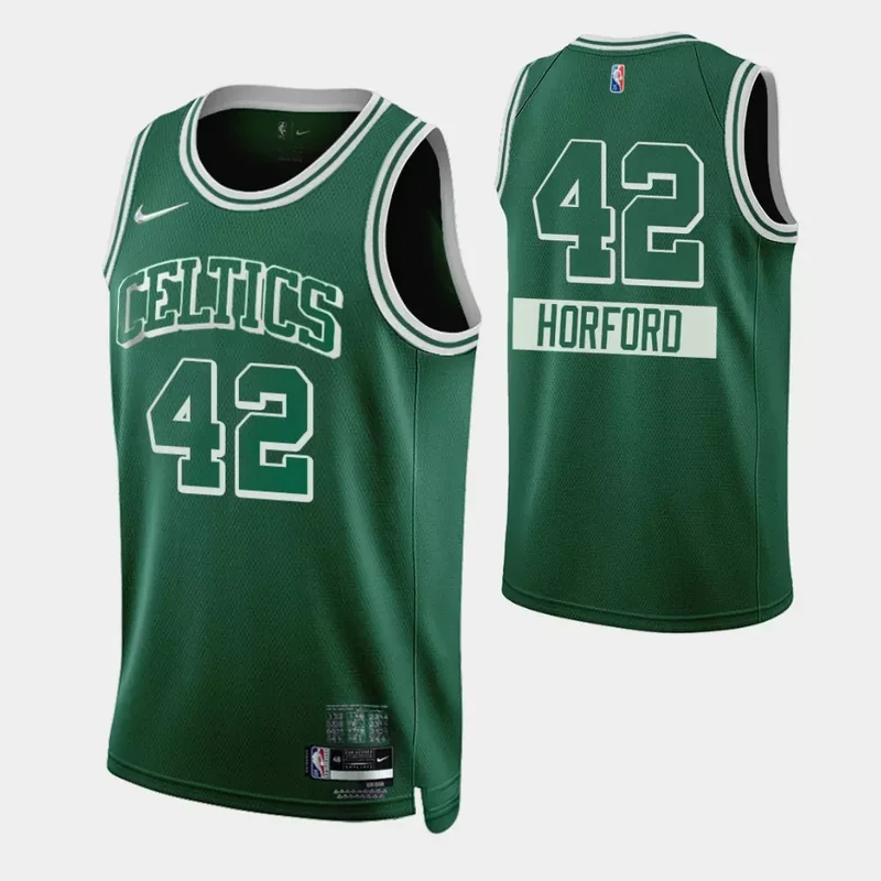 Boston Celtics #42 Al Horford 2021 22 City Edition Green Basketball jersey