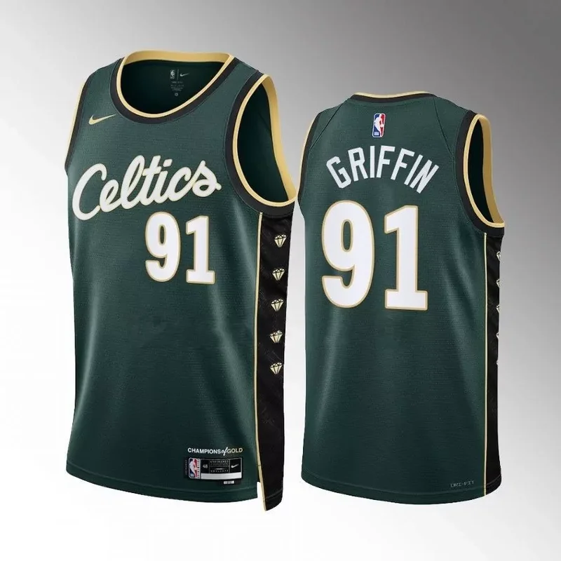 Boston Celtics #0 Jayson Tatum 2021 Celtics No. 0 City Edition Basketball jersey - Image 4