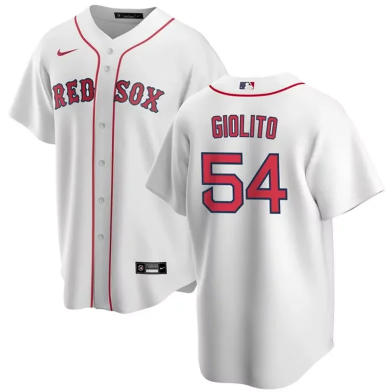 Boston Red Sox #54 Lucas Giolito White Cool Base Stitched Baseball Baseball jersey
