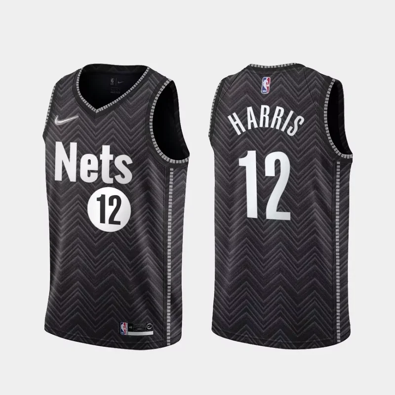 Brooklyn Nets #12 Joe Harris Reward Black Basketball jersey