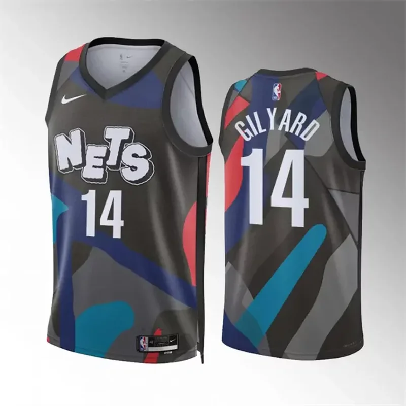 Brooklyn Nets Custom Name and Number White Basketball jersey - Image 5