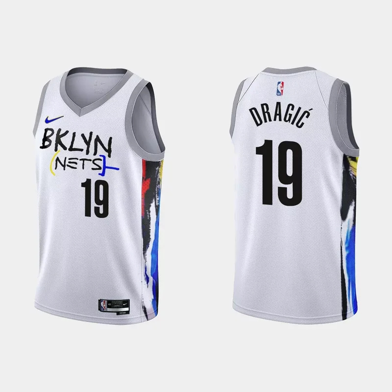 Brooklyn Nets 202122 custom city edition navy Basketball jersey - Image 3