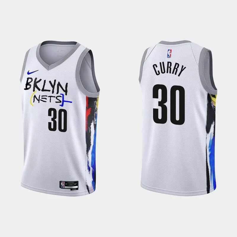 Brooklyn Nets #12 Joe Harris 2022 23 white city edition jersey Basketball jersey - Image 2