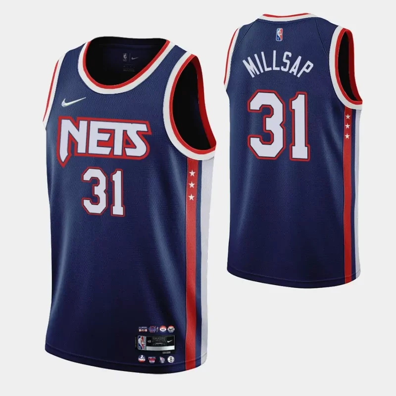 Brooklyn Nets #13 James Harden 75th Anniversary City Navy Basketball jersey - Image 3
