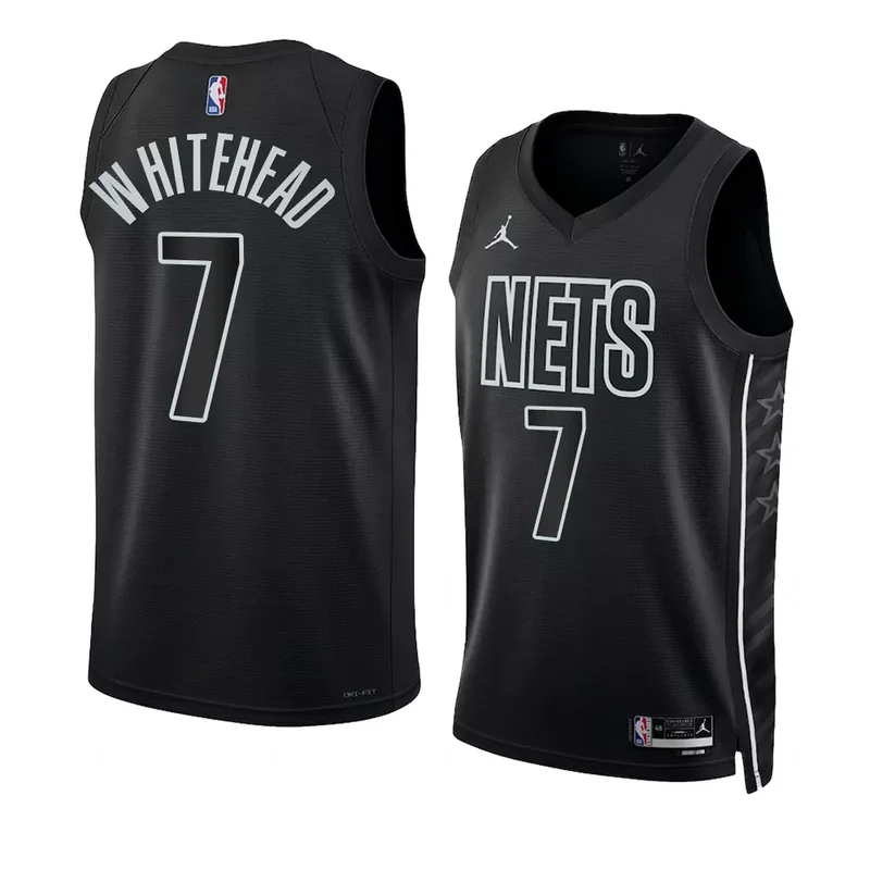 Brooklyn Nets #88 markieff morris 2022 23 white Basketball jersey - Image 4