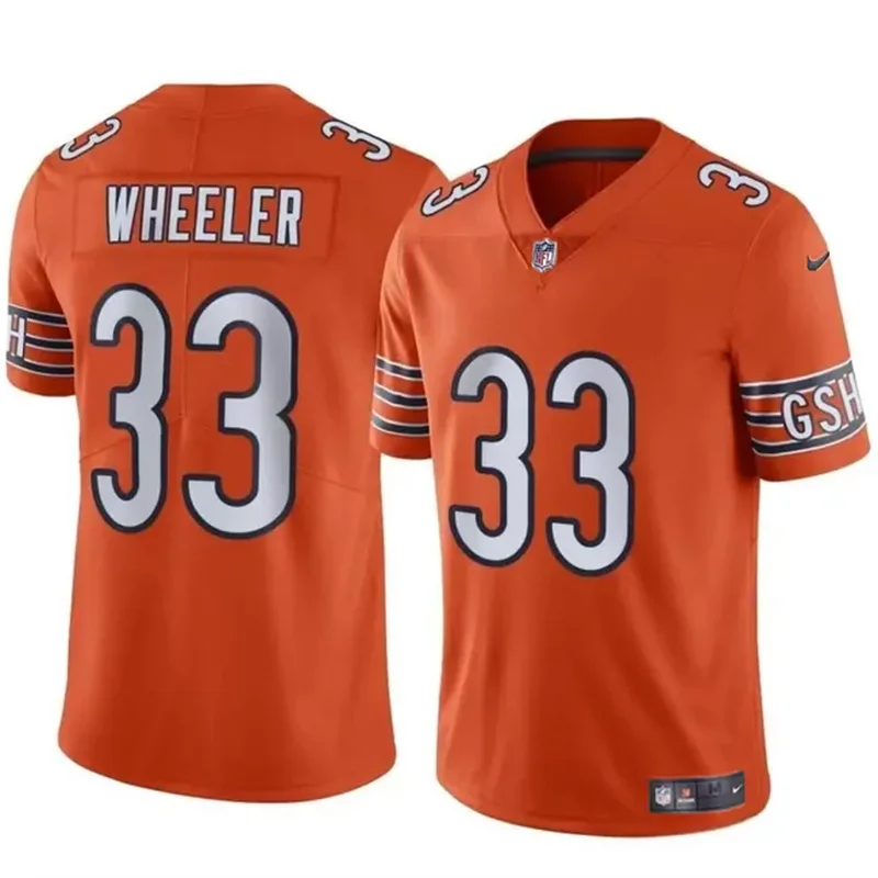 Chicago Bears #4 D?Andre Swift Navy 2023 F.U.S.E. Vapor Football Football jersey - Image 5