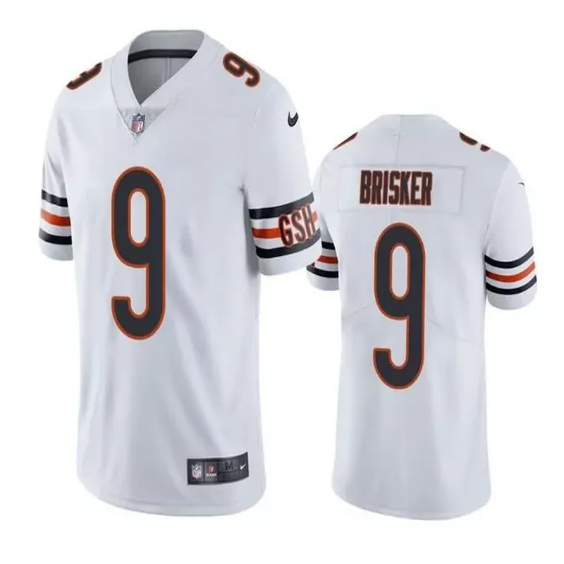 Chicago Bears #18 Caleb Williams White 2024 F.U.S.E. With Draft Patch And 1 Star C Football jersey - Image 3