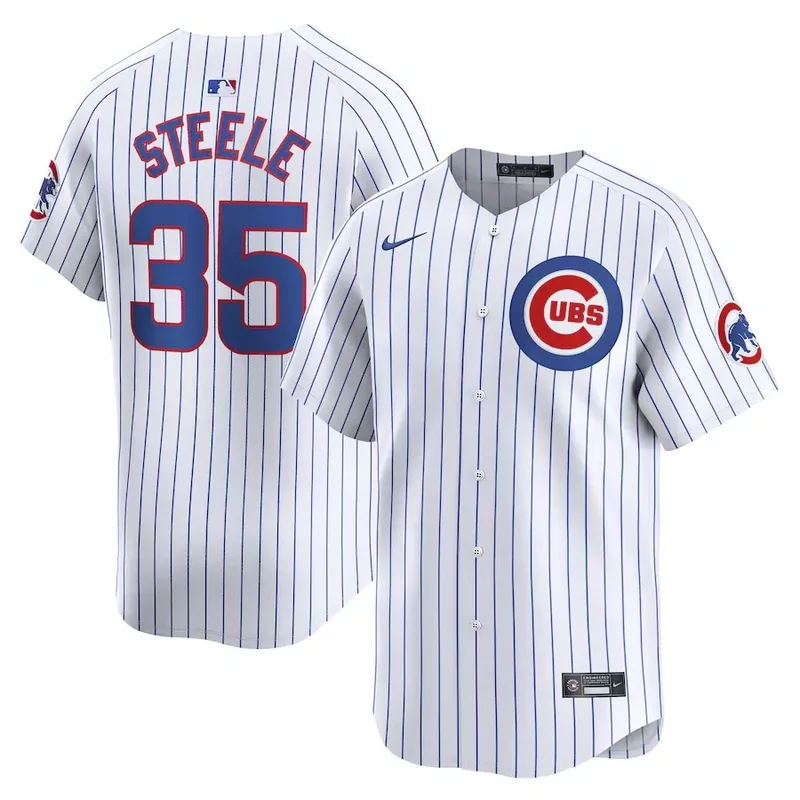 Chicago Cubs #23 Ryne Sandberg Home Limited Player White Baseball jersey - Image 2