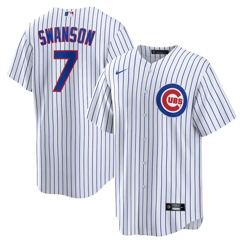 Chicago Cubs #14 Ernie Banks Home Retired Player White Baseball jersey - Image 5
