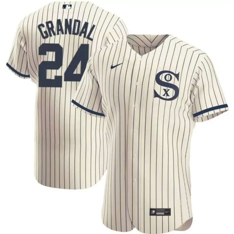 Chicago White Sox #7 Tim Anderson 2021 City Connect Southside Baseball jersey - Image 4