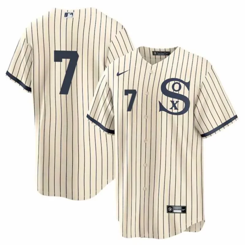 Mens Chicago White Sox Black 2020 Spring Training Team Baseball jersey - Image 3