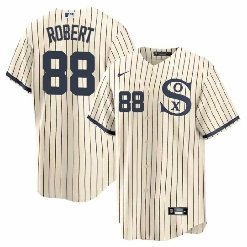 Mens Chicago White Sox Black 2020 Spring Training Team Baseball jersey - Image 5