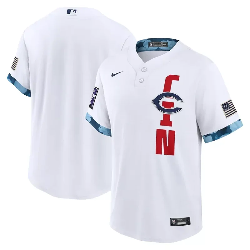 Cincinnati Reds Custom Name And Number White Men Baseball jersey
