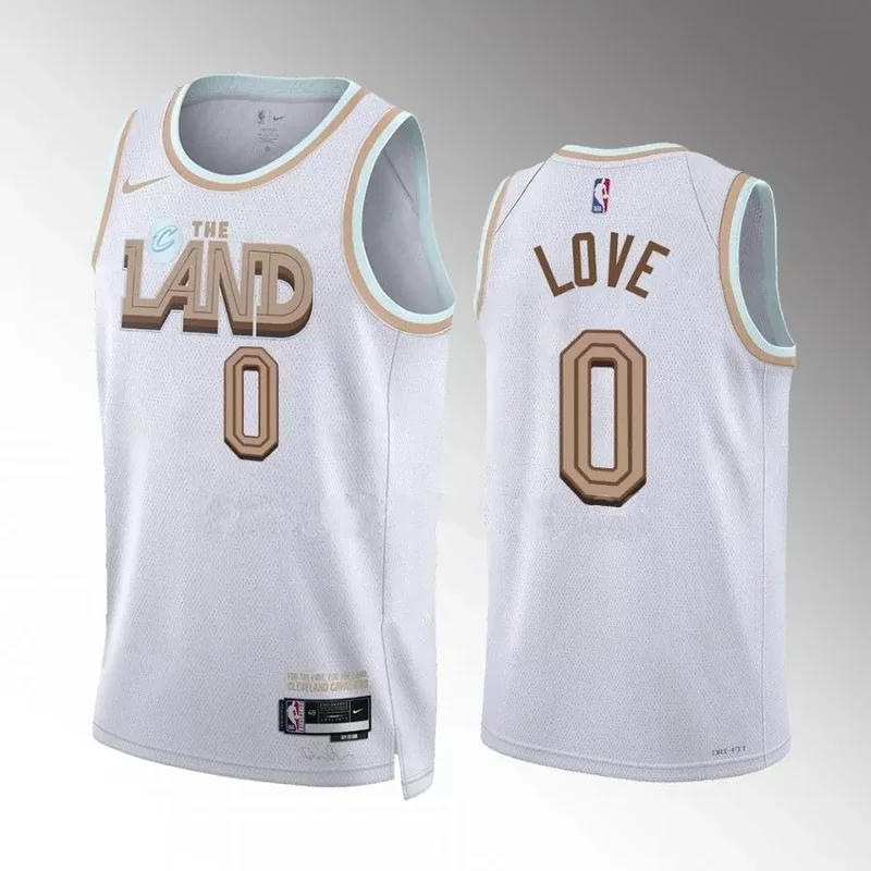 Cleveland Cavaliers Unisex 2022 23 Custom City Edition White.webp Basketball jersey - Image 3