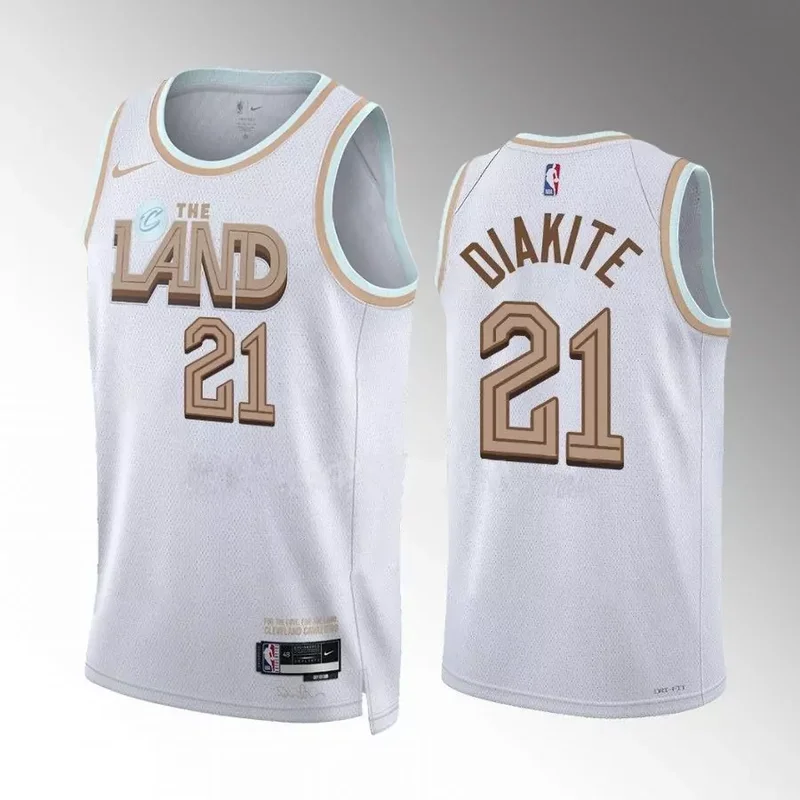 Cleveland Cavaliers #24 Jaylon Tyson White 2024 Draft Association Edition Stitched Basketball jersey - Image 5