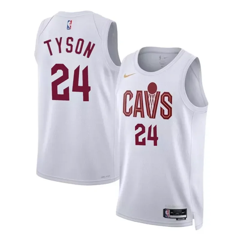 Cleveland Cavaliers #32 Dean Wade 75th Anniversary City Wine Basketball jersey - Image 5