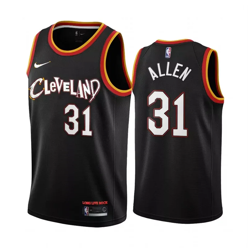 Cleveland Cavaliers #45 Donovan Mitchell 2022 23 Icon Edition Wine Basketball jersey - Image 5