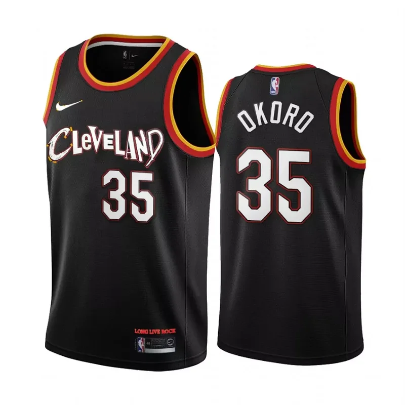 Cleveland Cavaliers #13 Tristan Thompson Wine Icon Edition Stitched Basketball jersey - Image 5