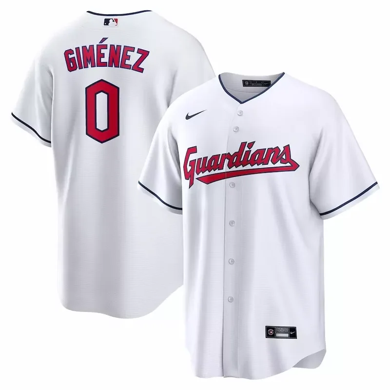 Cleveland Guardians #38 Steven Kwan Navy 2024 City Connect Limited Stitched Baseball jersey - Image 2