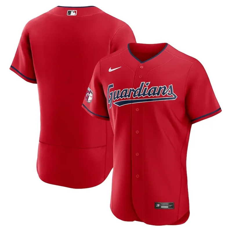 Cleveland Guardians #7 Myles Straw Baseball jersey - Image 4