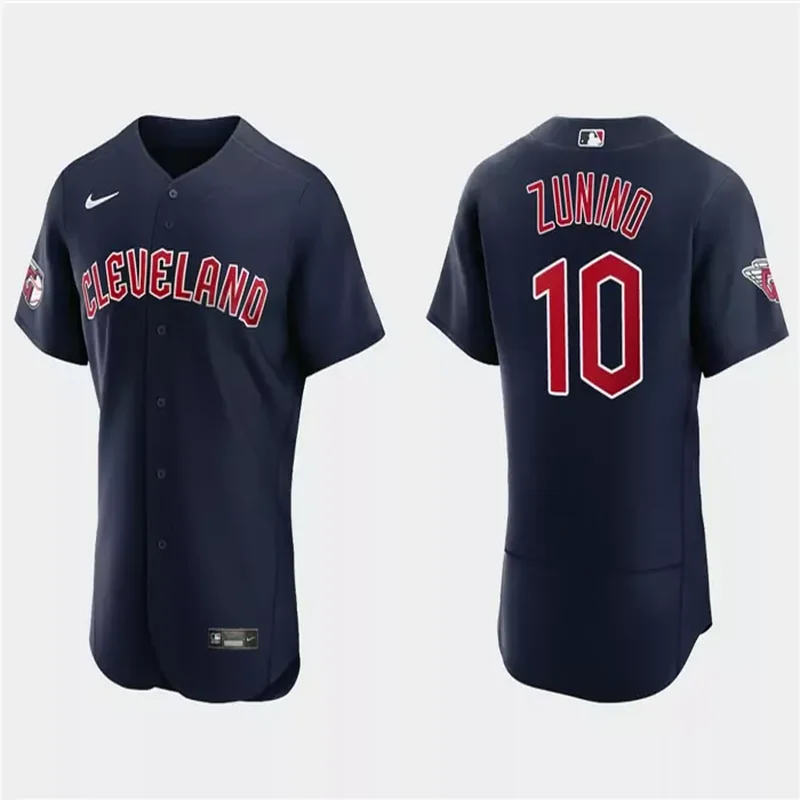 Cleveland Guardians #10 Mike Zunino Baseball jersey - Image 2