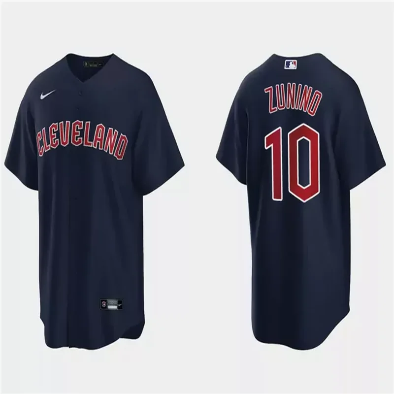 Cleveland Guardians #10 Mike Zunino Baseball jersey - Image 3