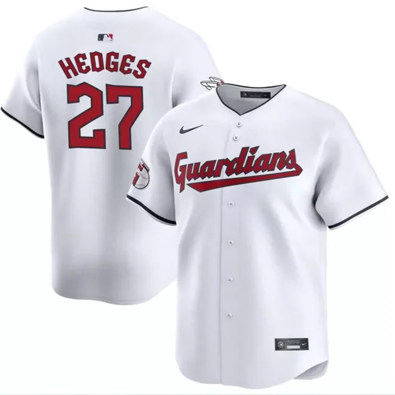 Cleveland Guardians #32 Gavin Williams White Cool Base Stitched Baseball Baseball jersey - Image 5