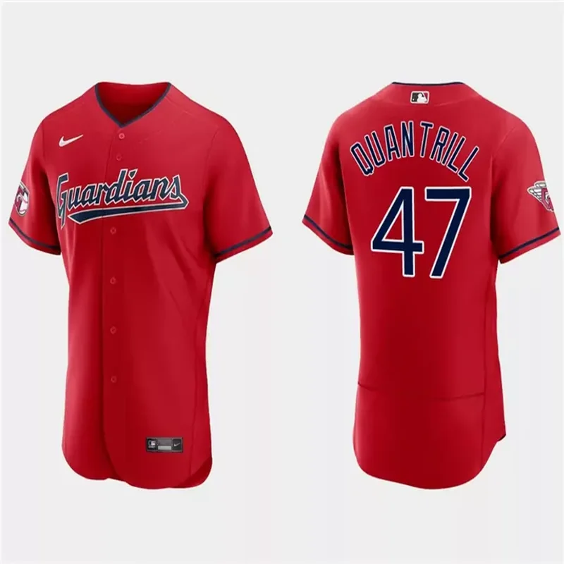 Cleveland Guardians #99James Karinchak Baseball jersey - Image 4