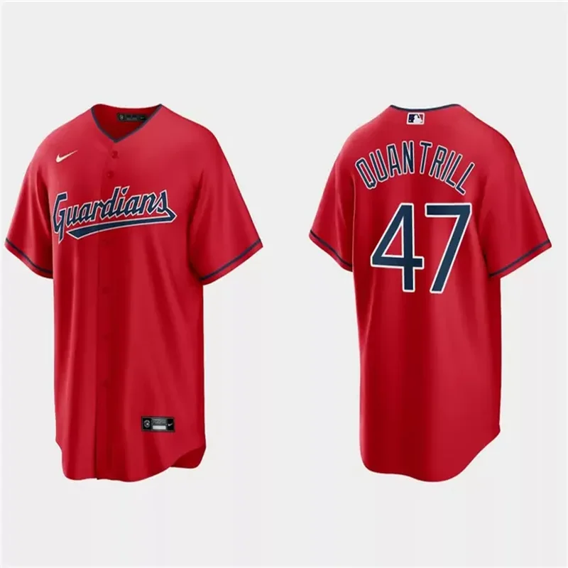 Cleveland Guardians #99James Karinchak Baseball jersey - Image 5