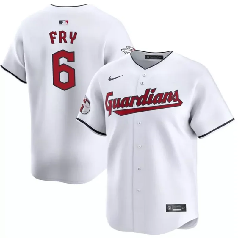 Cleveland Guardians #4 Brayan Rocchio White Cool Base Stitched Baseball Baseball jersey - Image 2