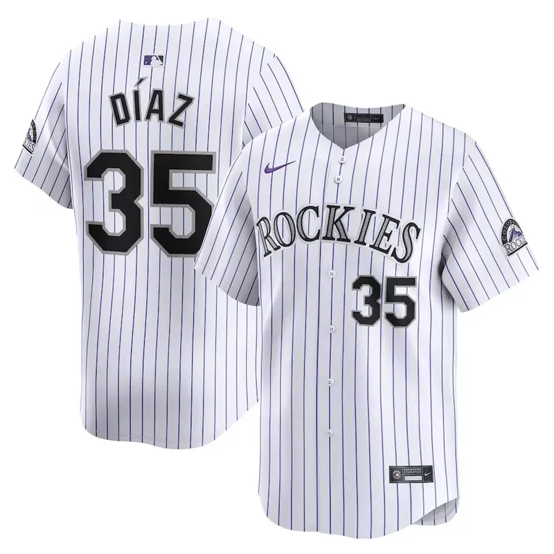 colorado rockies blank royal 2023 all star stitched baseball Baseball jersey - Image 2