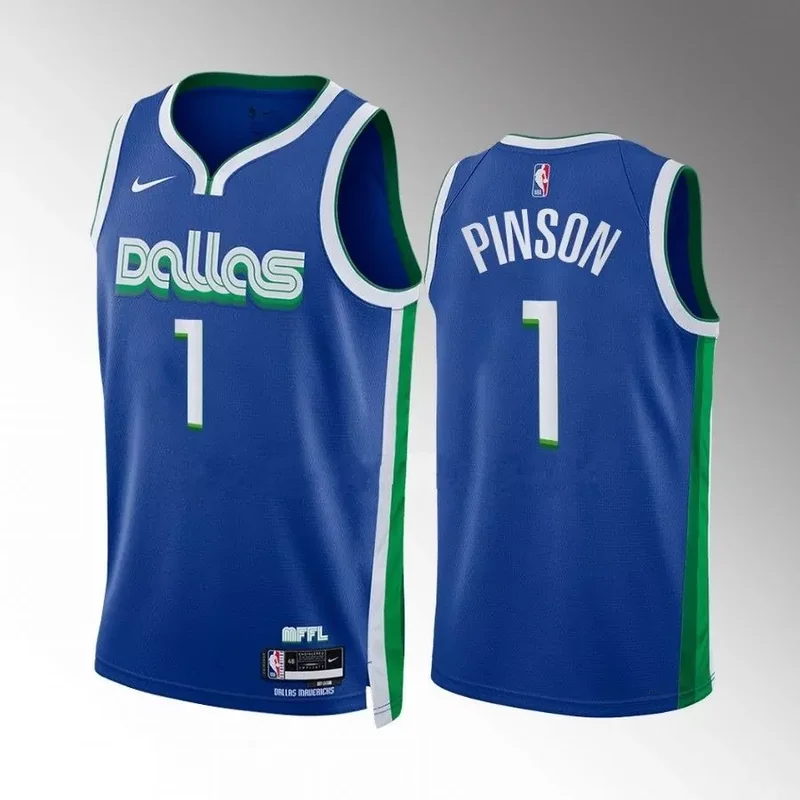 Dallas Mavericks #2 Kyrie Irving Statement Edition 2022 23 Navy Swingman Basketball jersey - Image 2