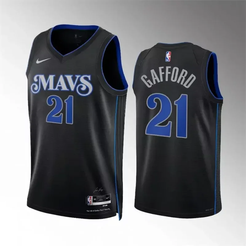 Dallas Mavericks #77 Luka Doncic Black 2024 Finals City Edition Stitched Basketball Basketball jersey - Image 3