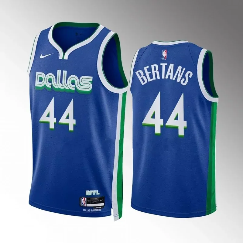 dallas mavericks #14 jordan walker city edition 2023 nba draft royal.webp Basketball jersey - Image 5