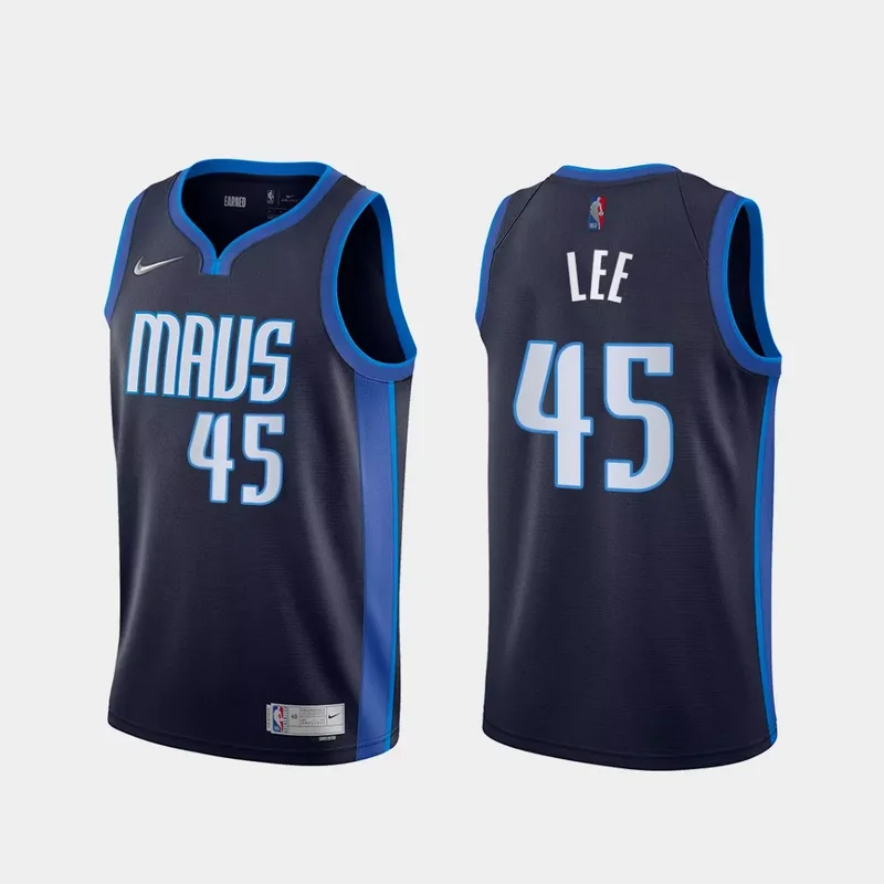 Dallas Mavericks #30 Chris Silva Icon Edition Blue Swingman Basketball jersey - Image 4