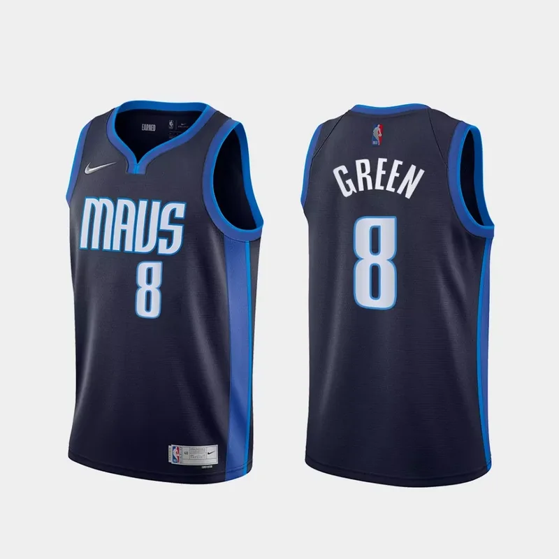 Dallas Mavericks #21 Frank Ntilikina 2021 22 City Edition White Basketball jersey - Image 5